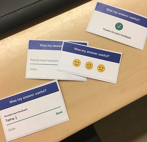 Ansarada AiDA simple feedback survey